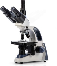 Swift Research-Grade Trinocular Microscope