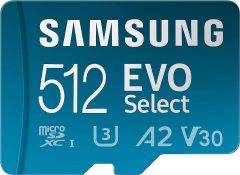 Samsung EVO Select Micro SD Memory Card + Adapter