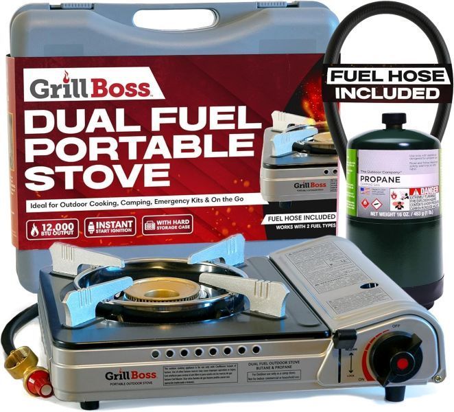 Grill Boss Dual Fuel Camp Stove