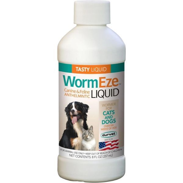 Durvet WormEze Liquid Canine &amp; Feline Antihelmintic