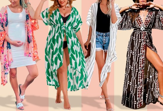 Kimono cover-ups you can wear from the pool or beach right to dinner