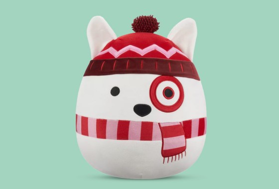 Target teamed up with Squishmallows for the cutest Bullseye plush