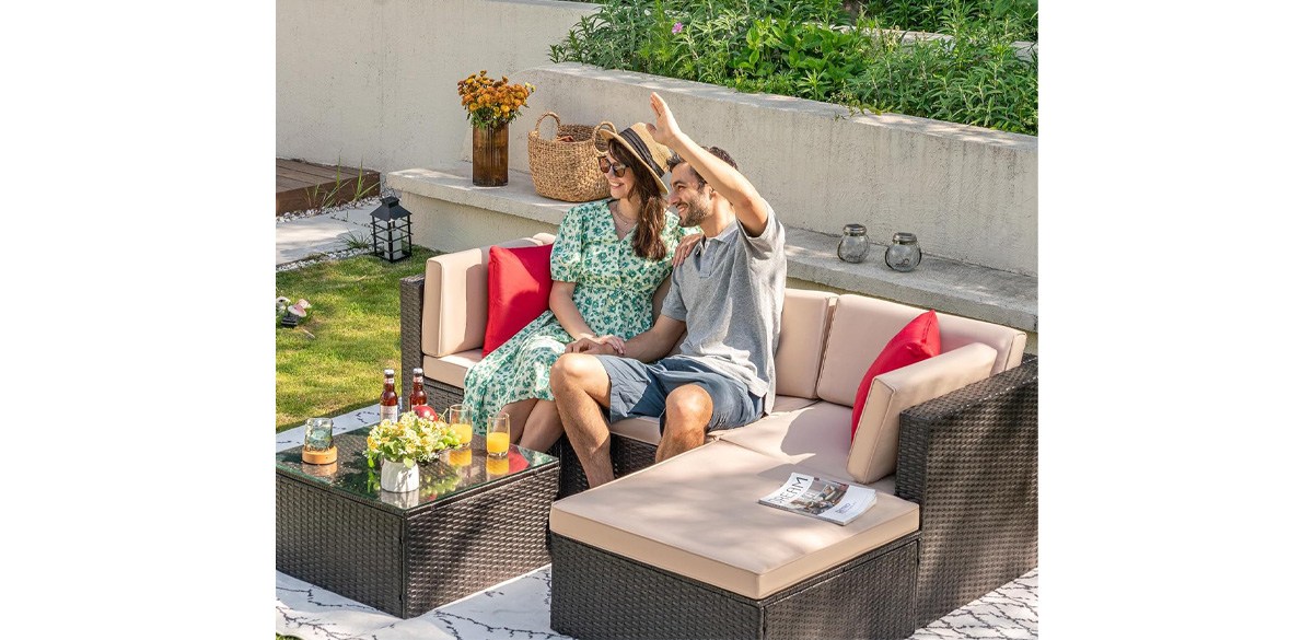 Devoko Outdoor Sectional Set