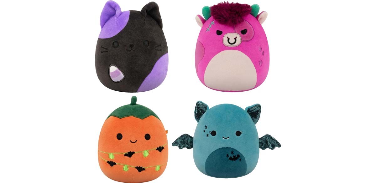 Squishmallows Original Halloween 4-Pack