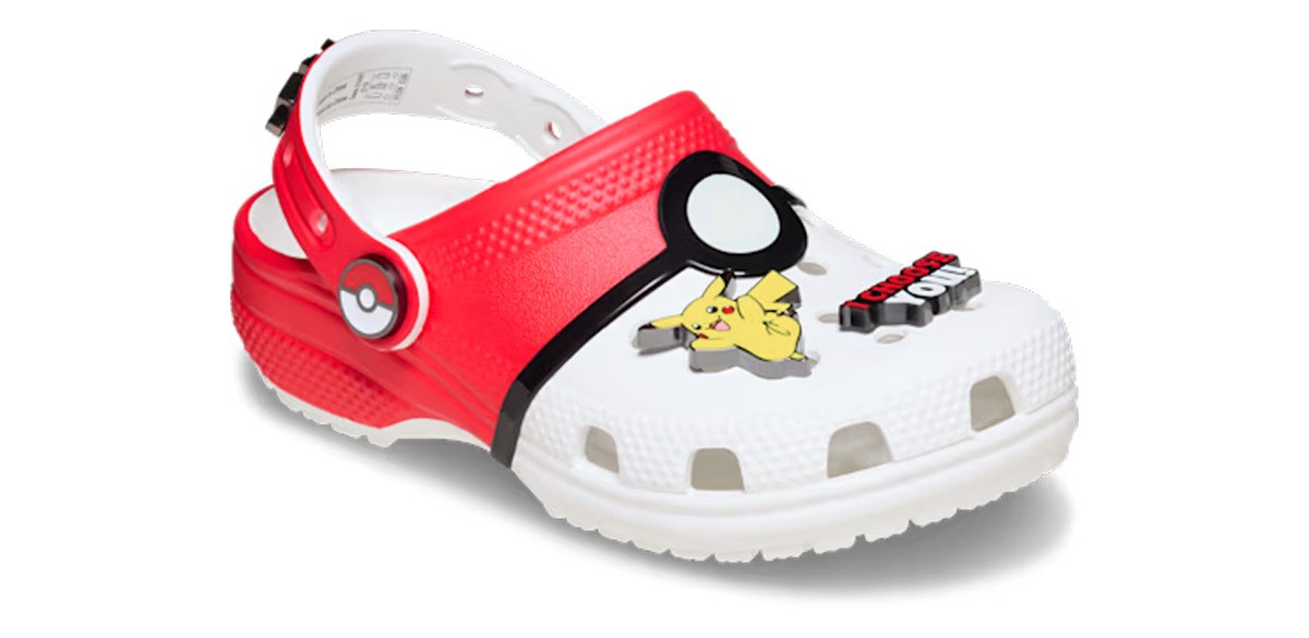 Toddler Pokémon Poké Ball Classic Clog
