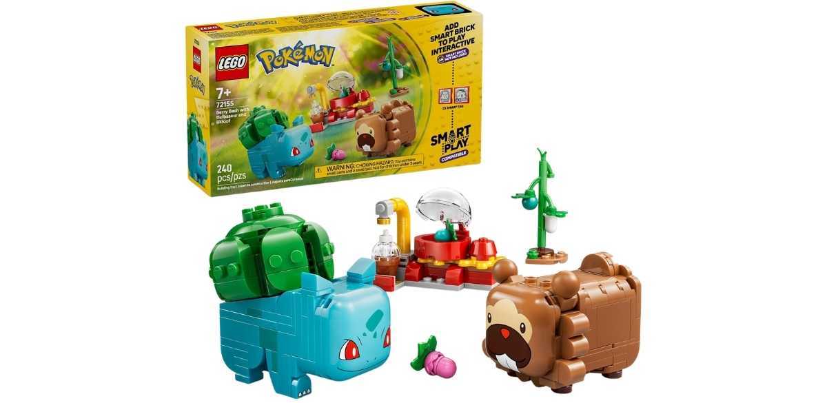 LEGO Pokémon SMART Play_Berry Bash with Bulbasaur and Bidoof
