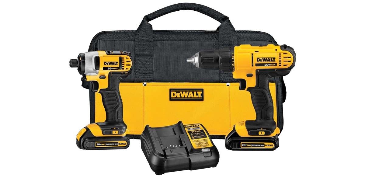 DEWALT 20V MAX Cordless Drill and Impact Driver