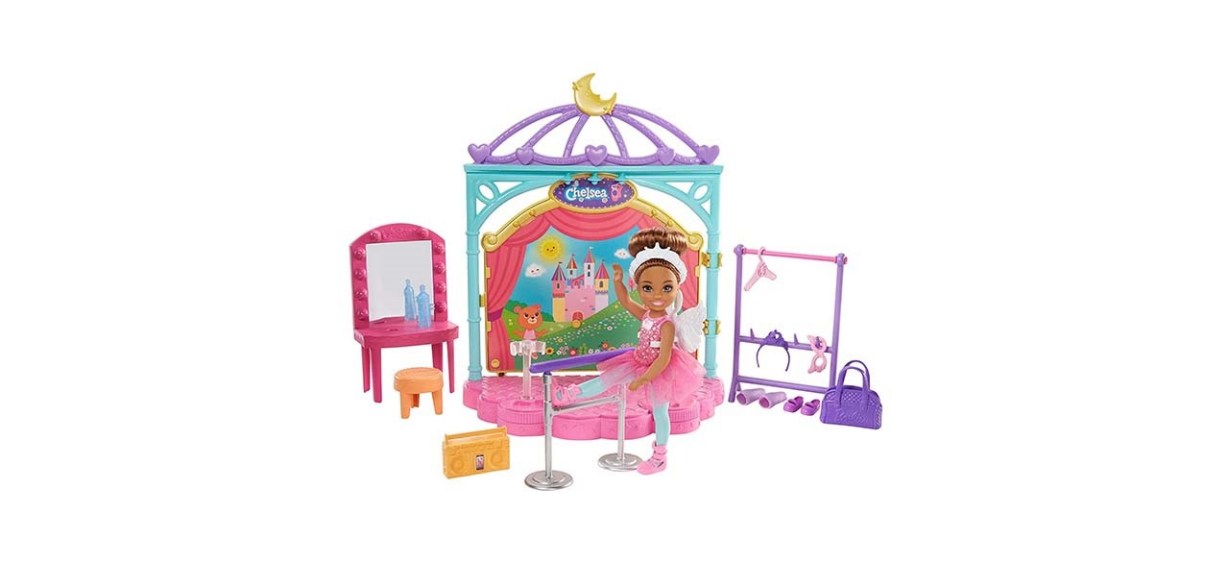 Barbie Club Chelsea Doll and Ballet Playset