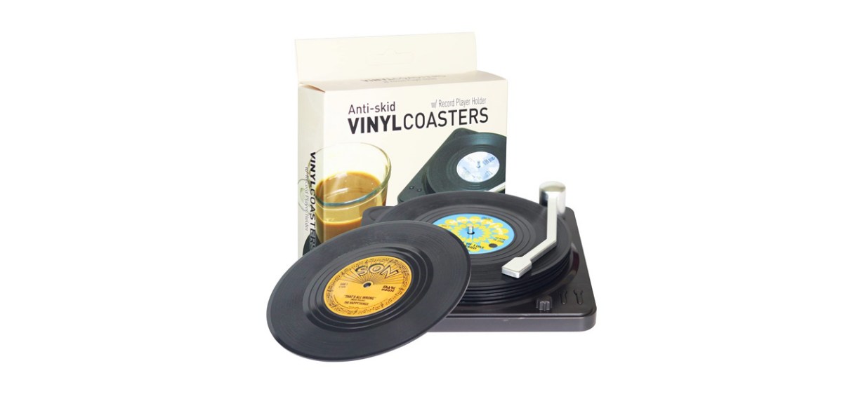 Best DuoMuo Vinyl Record Coasters