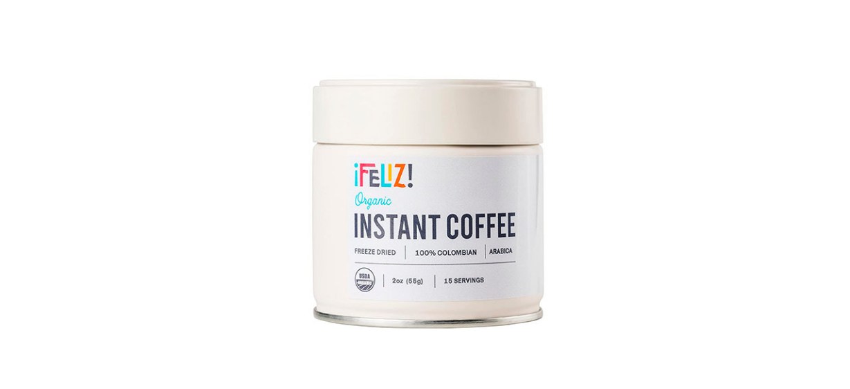 Best Feliz Ethically Sourced Instant Organic Coffee