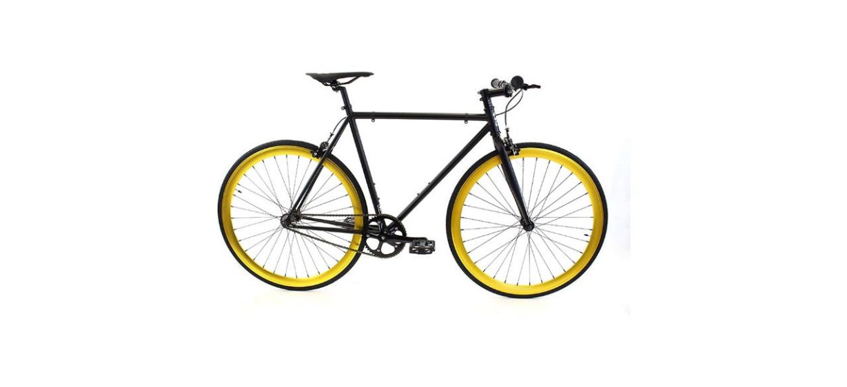 Golden Cycles Single Speed Fixed Gear Bike