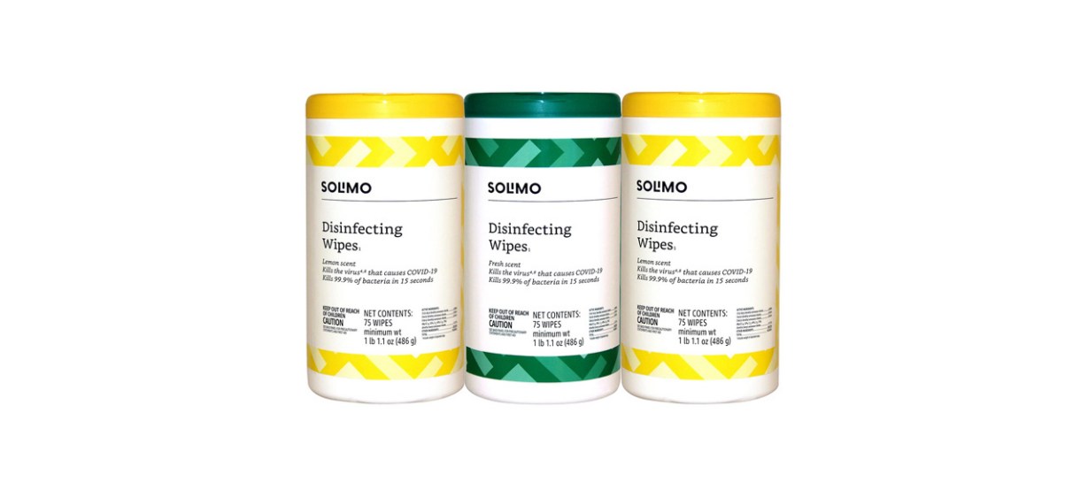Best Solimo Disinfecting Wipes