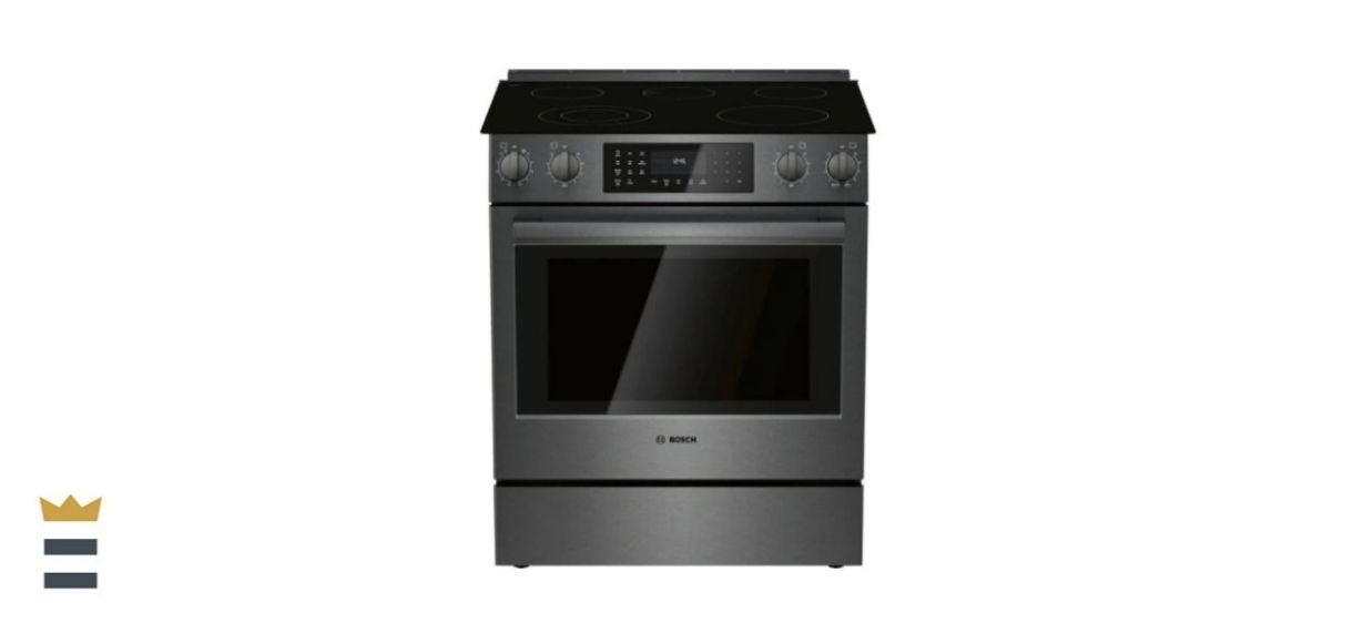 Bosch 800 Series 30-Inch 4.6-Cubic Foot Slide-In Electric Range