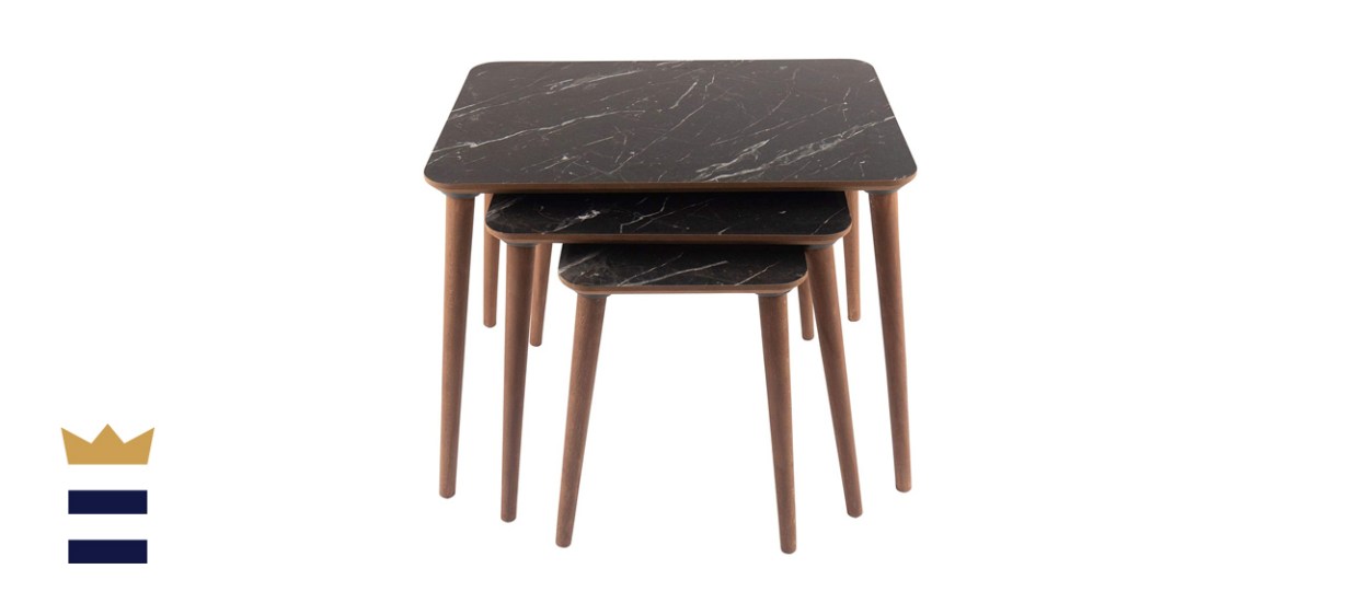 Context modern nesting coffee table set