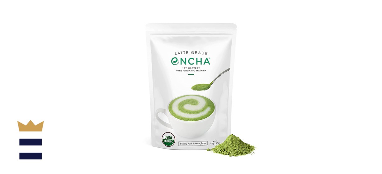 Encha Latte Grade First Harvest Organic Matcha Green Tea Powder 