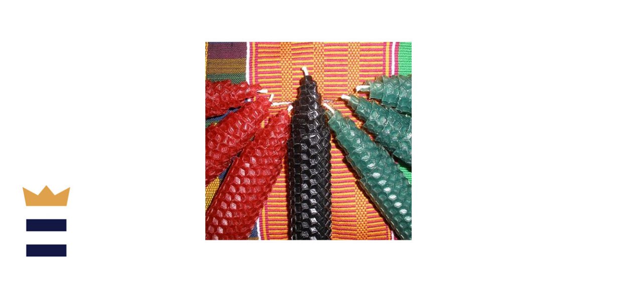 Kwanzaa Pure Beeswax Candles