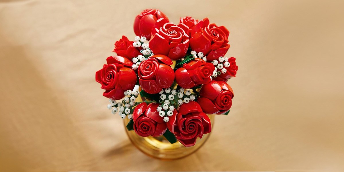 LEGO Botanicals Bouquet of Roses Artificial Flowers