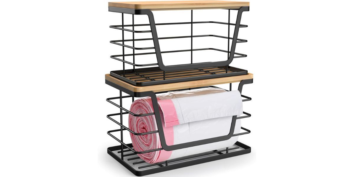 Small Trash Bag Holder 2-Pack