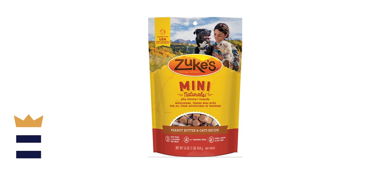 Zuke's Mini Naturals Peanut Butter &amp; Oats Recipe Training Treats