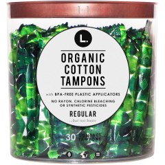 L. Organic Regular Compact Tampons 