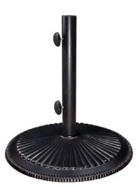 17 Stories Sunbrella Canvas Tomeika 50 Lb. Cast Iron Free Standing Umbrella Base