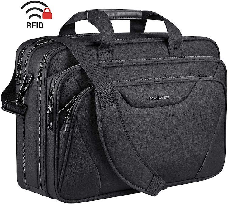 KROSER Premium Messenger Laptop Briefcase