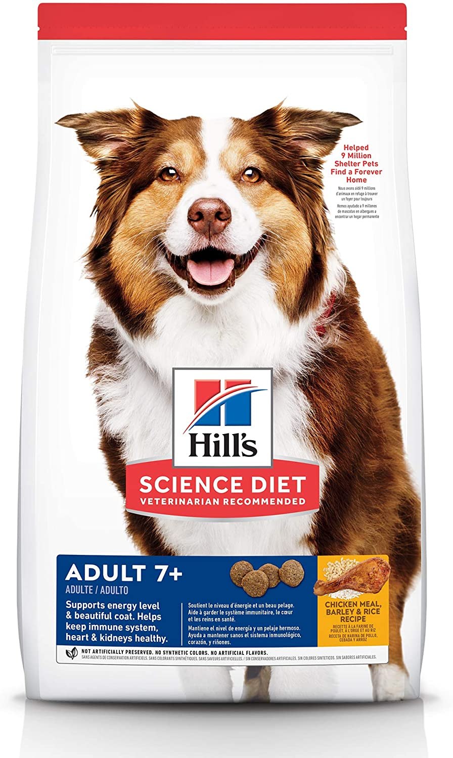 Hill&#039;s Science Diet Dry Dog Food, Adult 7+
