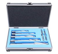 Accusize Industrial Tools 7-Piece Premium Metric HSS Solid Capscrew Counterbore Set