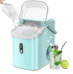 Cowsar Countertop or Portable Nugget/Pebble Ice Maker