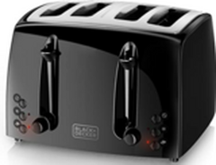 BLACK+DECKER Extra Wide 4-Slice Toaster