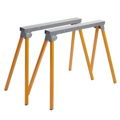 PortaMate Pair All Steel Folding Sawhorses - 33 inches