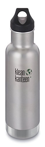 Klean Kanteen Classic Double-Wall Water Bottle with Loop Cap