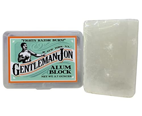 Gentleman Jon 3.7 oz. Alum Block in Plastic Case