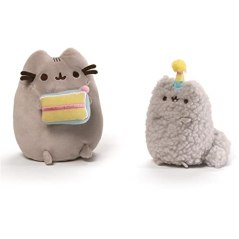 Gund Pusheen (8.5 inches) and Stormy Birthday Collector Set