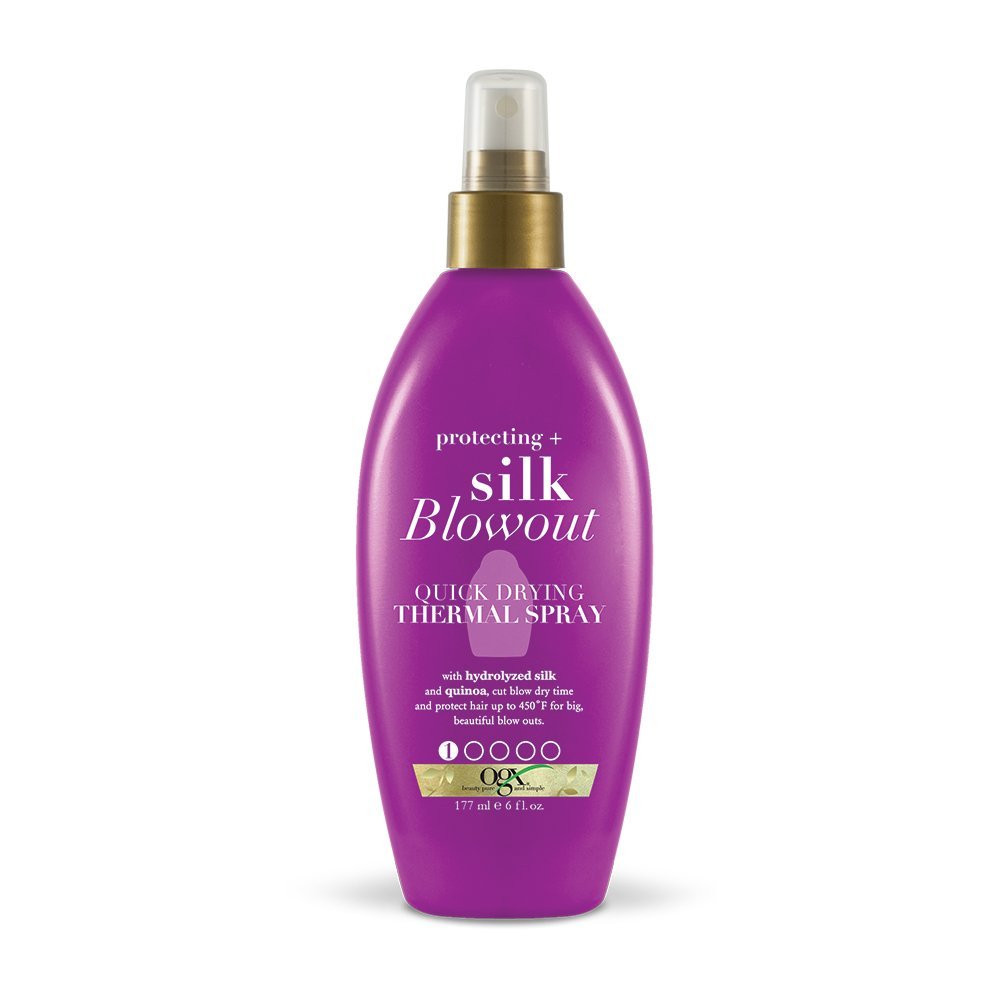 OGX Protecting + Silk Blowout Quick Drying Thermal Spray