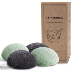 myHomeBody Natural Konjac Facial Sponges