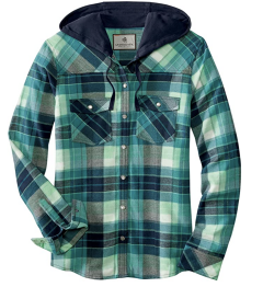 Legendary Whitetails Women's Lumber Jane Hooded Flannel Shirt