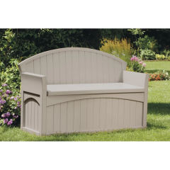 Suncast 50-Gallon Patio Storage Bench