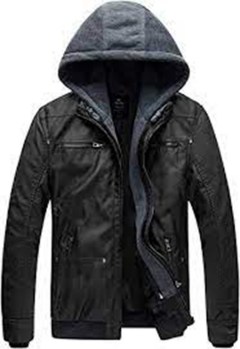 Wantdo Faux Leather Motorcycle Jacket